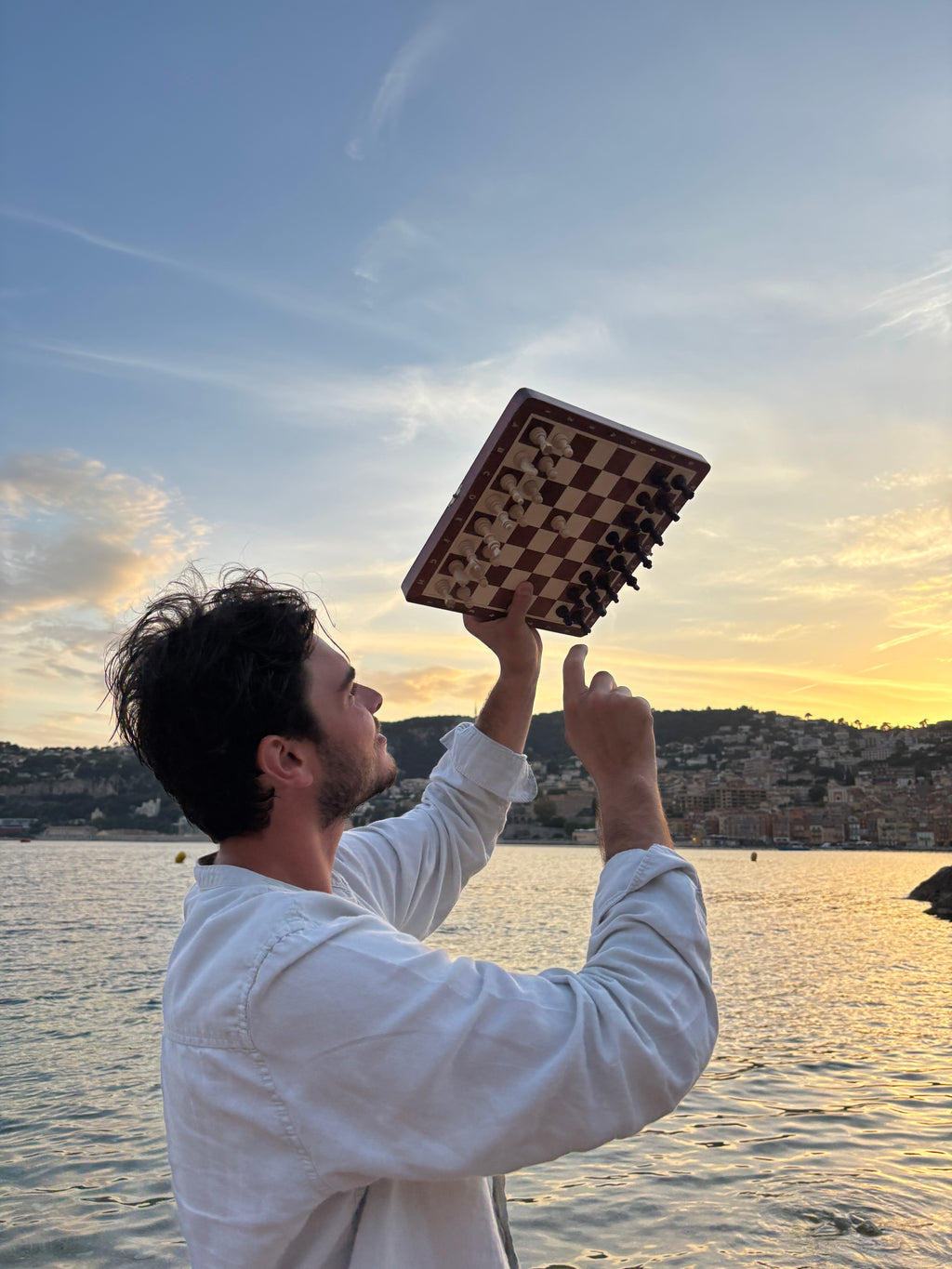 Le Raffiné — Échiquier Magnétique Marqueterie